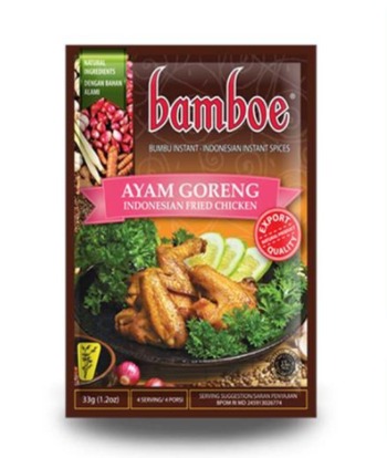 Bumbu instan Bamboe ayam goreng