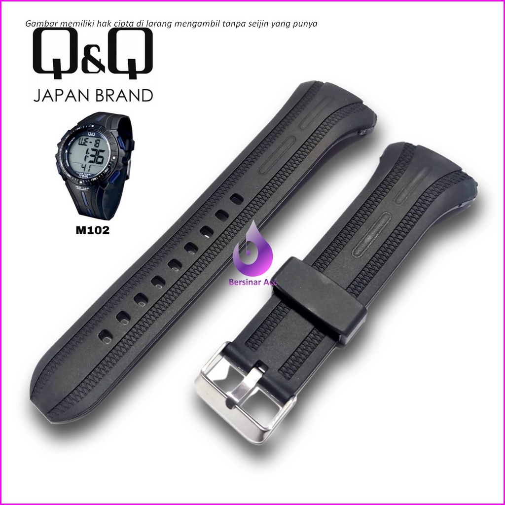 Strap Tali jam tangan QQ Q&amp;Q m102