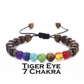  Gelang  7  Chakra  Energy Healing Adjust Rope GCK1 