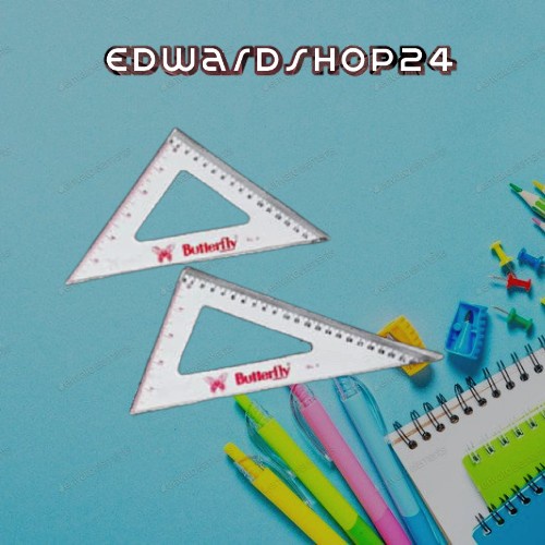 

Kusus Hari Ini Penggaris Segitiga Butterfly No 8 Bergaransi