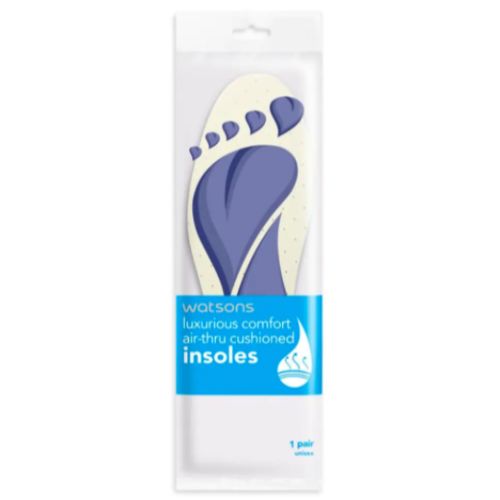 Watsons Footease Luxurious Comfort Air-thru Cushioned Insole 1s