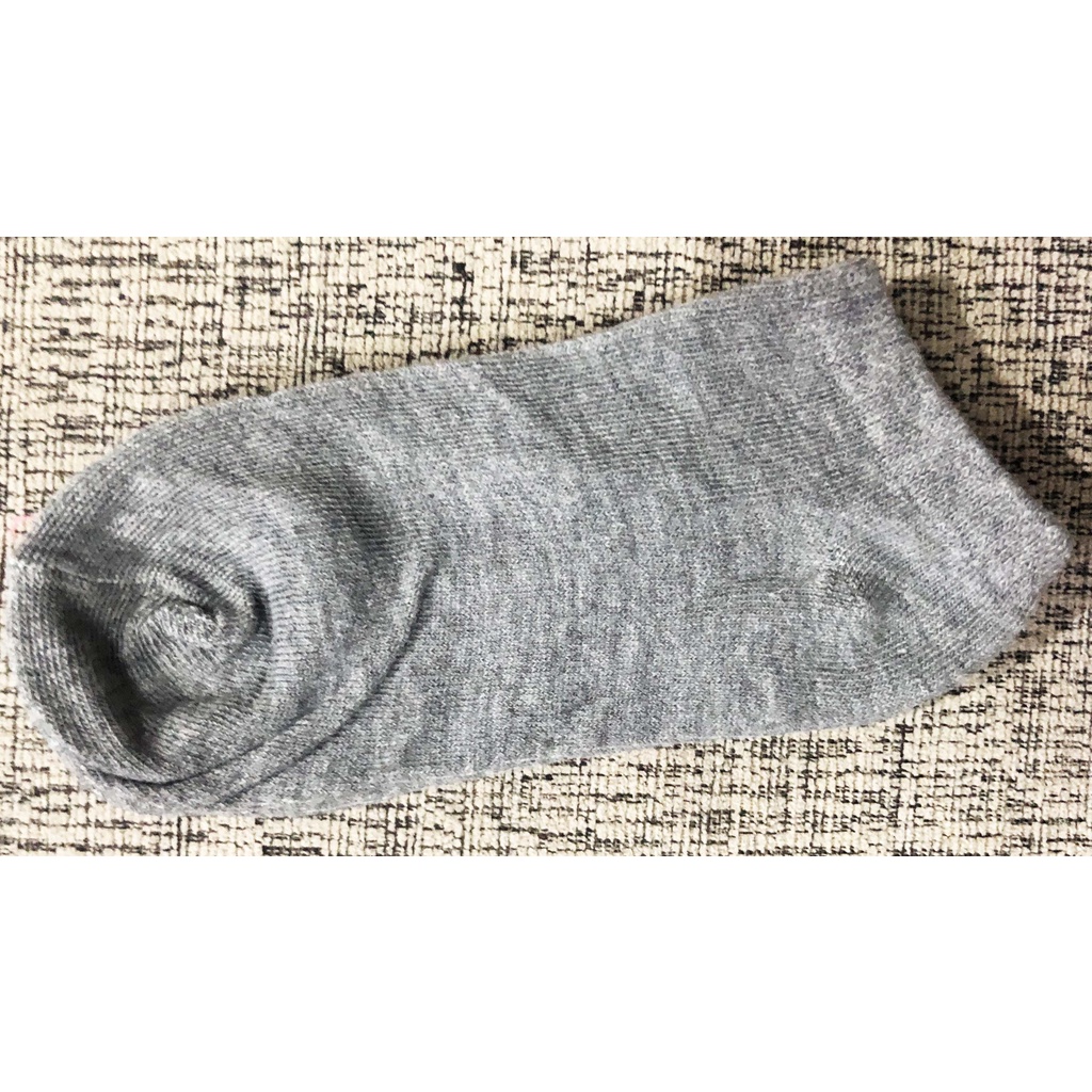 Kaos Kaki Wanita Polos Pendek Aksesoris Sepatu Murah Semata Kaki - LPM Shop-ABU TUA POLOS KKI