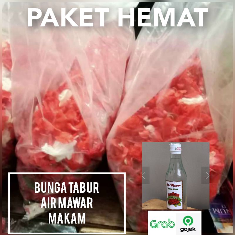 kembang tabur nyekar air mawar paket hemat