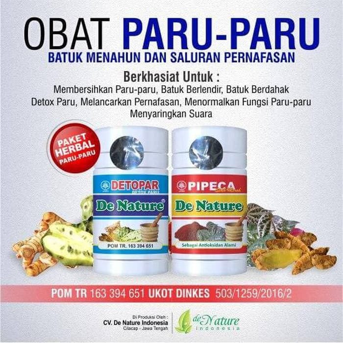 

ASLI MANJUR!! Obat PARU PARU TBC ASMA BRONKITIS MANJUR Detopar Pipeca Herbal