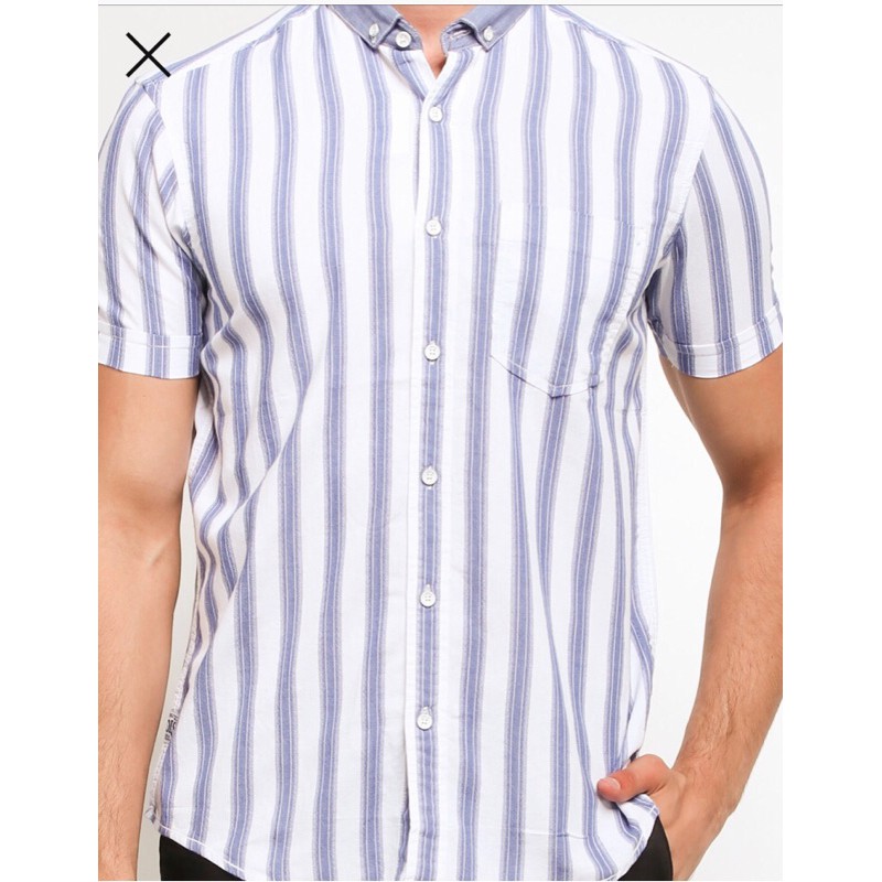 Kemeja Pria Lois Jeans Original KLS093