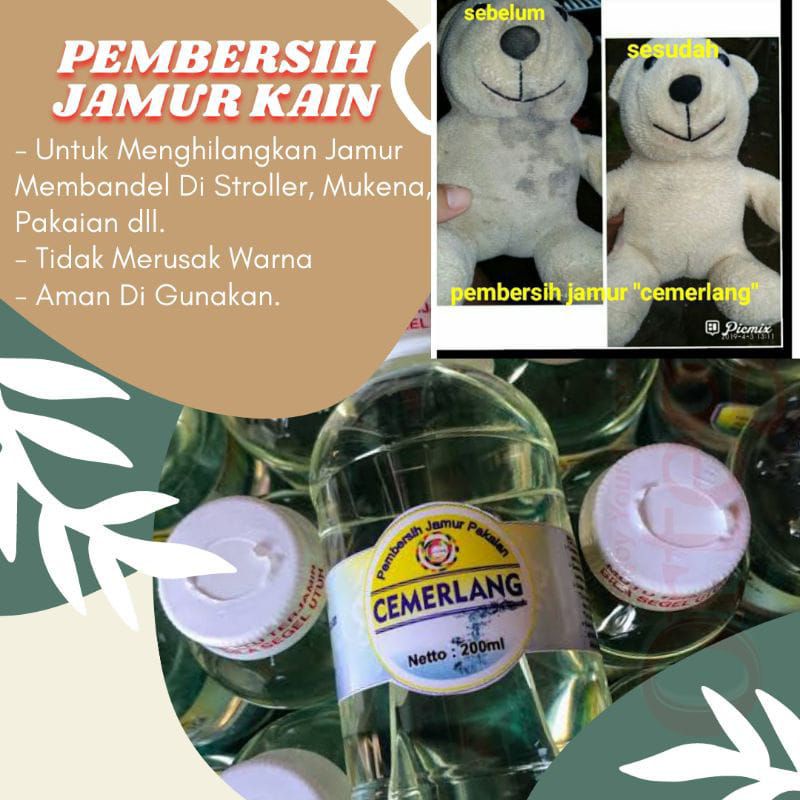 Pembersih Jamur Pakaian Cemerlang Ampuh Murah 100ml