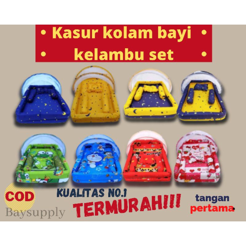 Harga Kasur bayi kelambu matras bayi bayi - matras bayi set bantal
tempat tidur bayi perlengkapan bayi