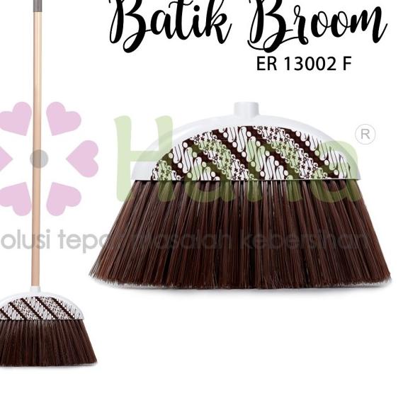 ℮ Sapu Batik Coklat,Sapu Rumah,Sapu Lantai,Sapu Plastik,Sapu Warna,Batik ▲