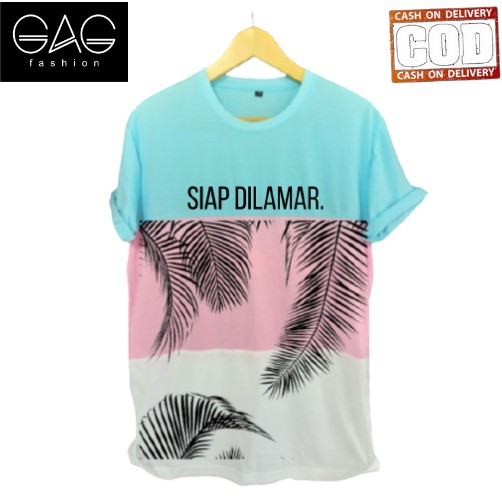 Kaos cople pakaian cewek dan cowok 100% real kaos distro couple SIAP MELAMAR&SIAP DILAMAR 2