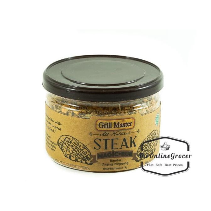 

best produk] Jay's Grill Master Steak/Chicken Magic Rub/Bumbu Daging 70gr