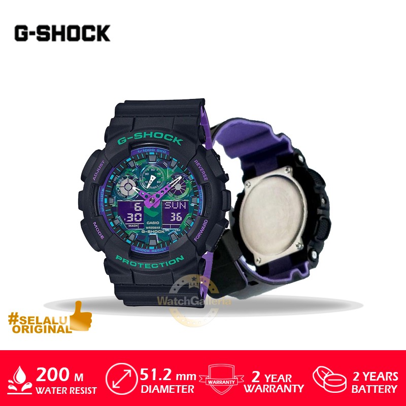 Casio G-Shock Analog Man GA-100BL-1ADR/GA-100BL-1ADR/GA-100BL