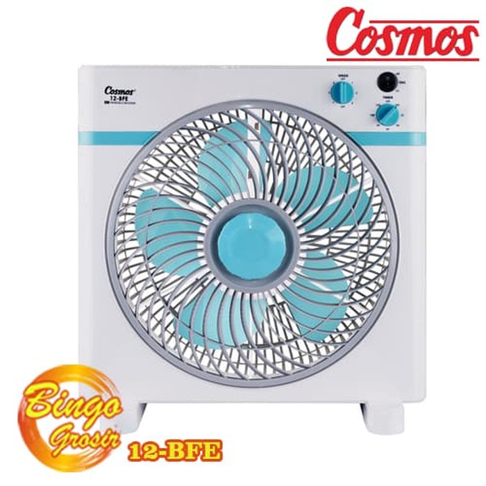 KIPAS ANGIN KOTAK BOX FAN COSMOS 12-BFE - Putih