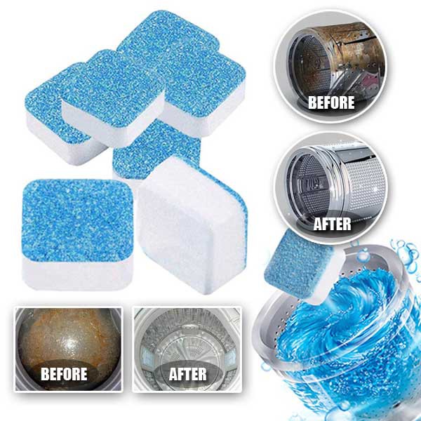 Deep Cleaning Washing Machine/Tablet Pembersih Mesin Cuci Obat Anti Bakteri Kotoran 1PCS