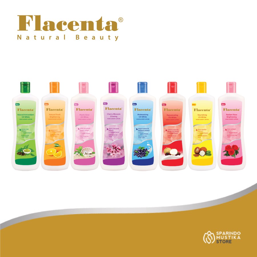 Flacenta Hand Body Lotion 500ml Original New