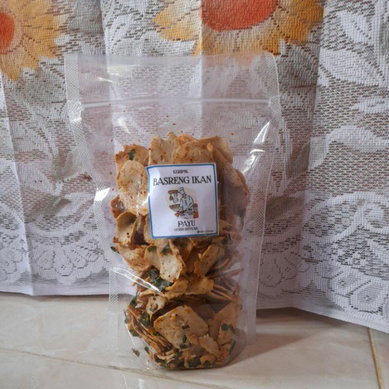 

(150 gram) Basreng Ikan Pedas & Original