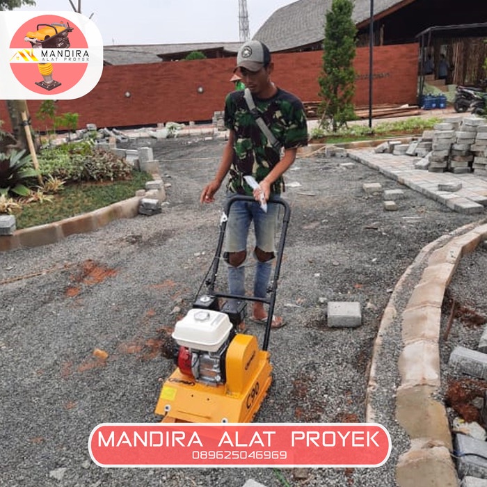 Stamper Kodok Bensin Rammer Alat Stemper Pemadat HARIAN