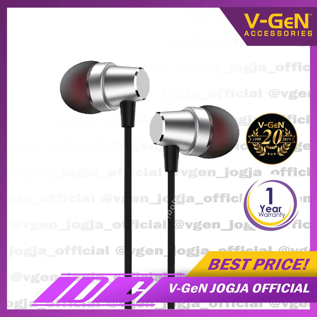 Handsfree V-GeN VEP1-21 Wired Earphone Headset