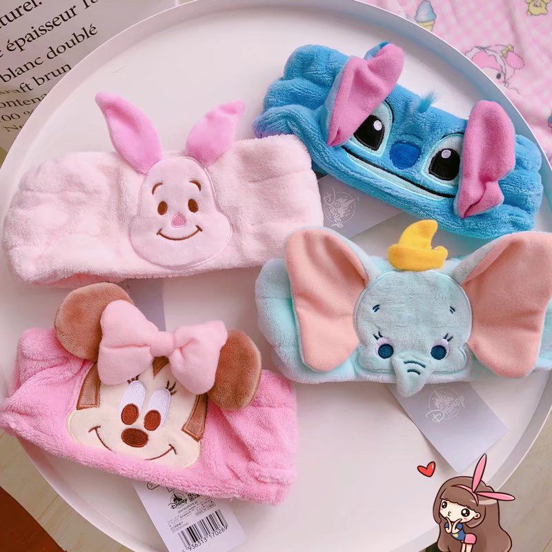 HEADBAND BANDANA STITCH LOTSO DUMBO MINNNIE MOUSE PIGLET WINNIE THE POOH BANDO AKSESORIS RAMBUT IMPOR