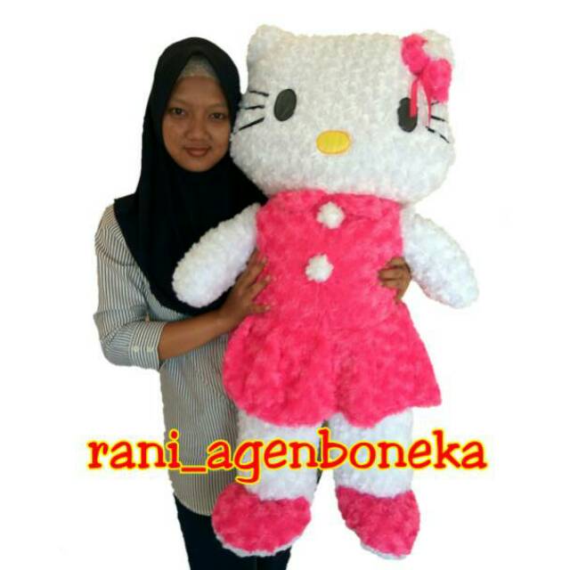 Boneka hello Kitty jumbo 1 meter