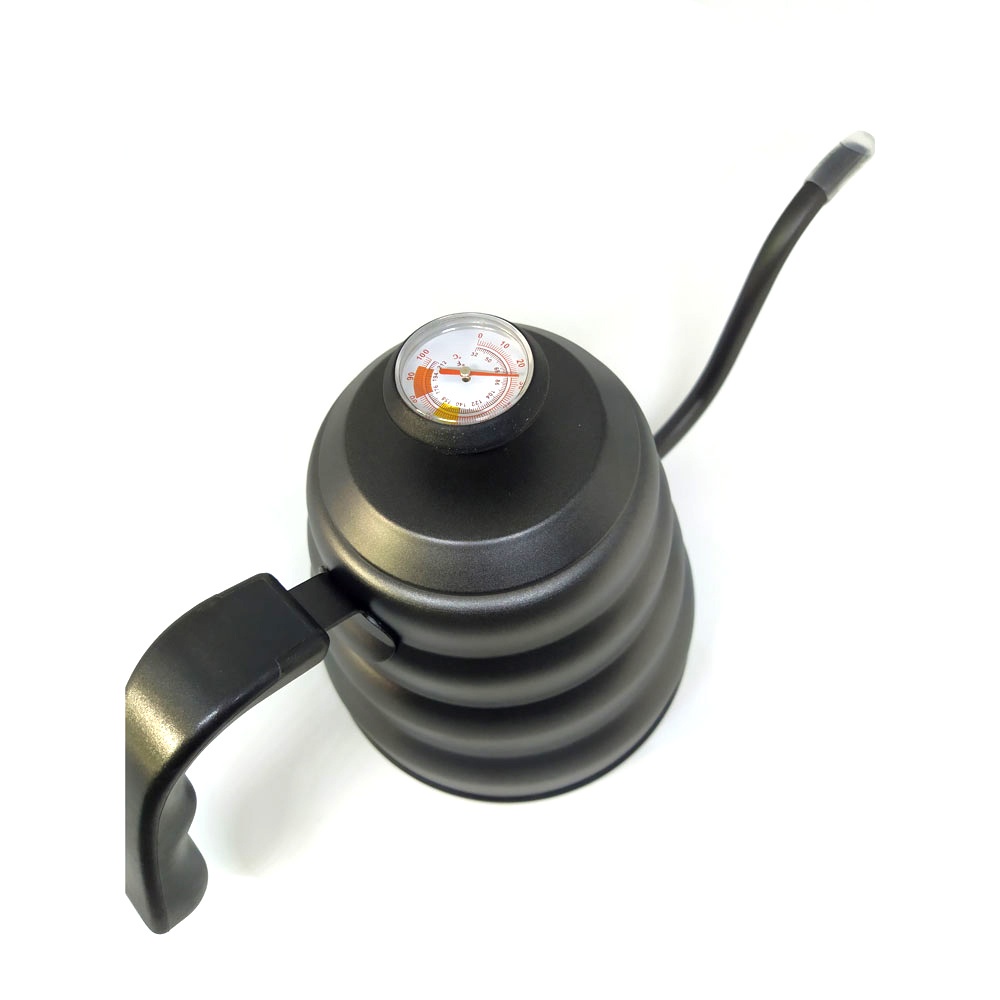 One Two Cups Coffee Maker Pot Drip Kettle Teko Barista Kopi 1.2 L Thermostat - KE4012 HITAM