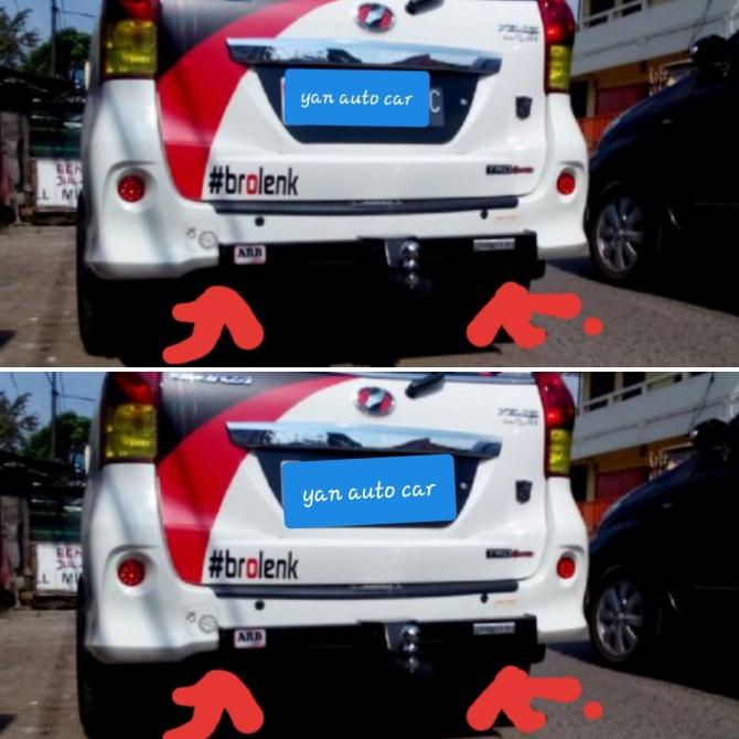 Towing Bar Arb Bumper Belakang Avanza / Xenia Model Pendek