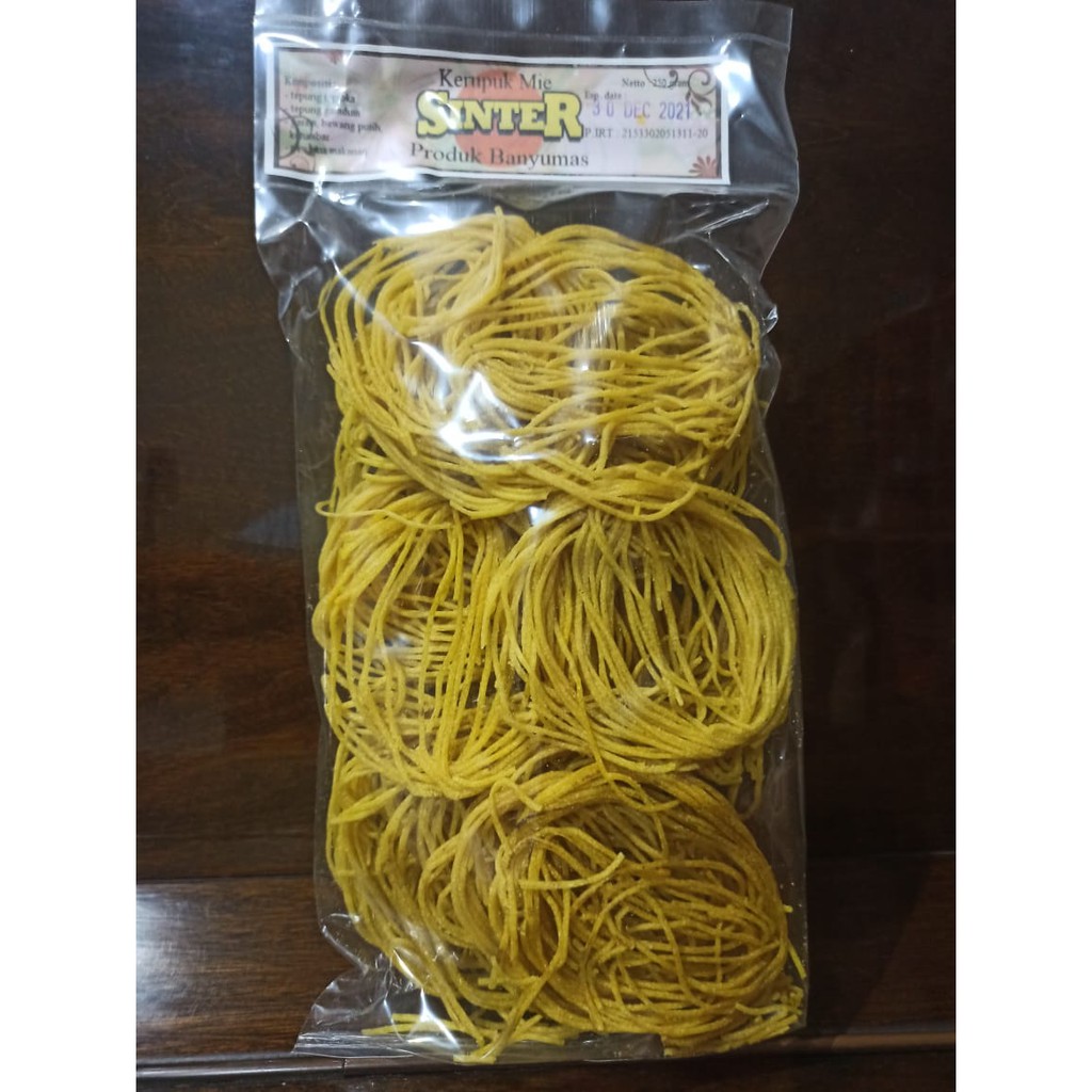 

Sinter Kerupuk Mie 250 gr