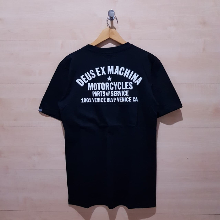 KAOS T SHIRT DEUS EX MACHINA VENICE ADDRESS BLACK - M