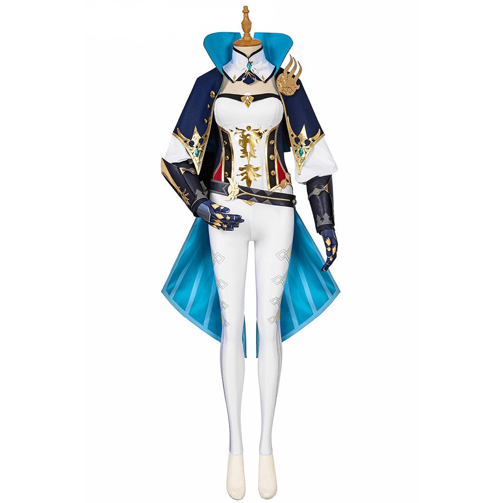 PREORDER Genshin Impact Jean Cosplay Costume Carnival Halloween Dress Women Performance Outfit Props