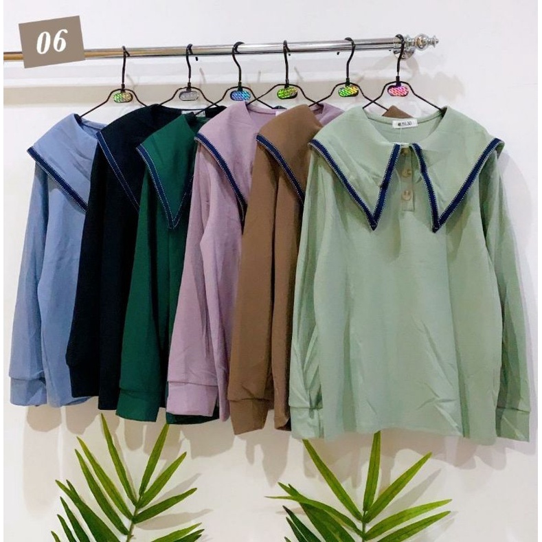 atasan impor   L30 bahan rajut