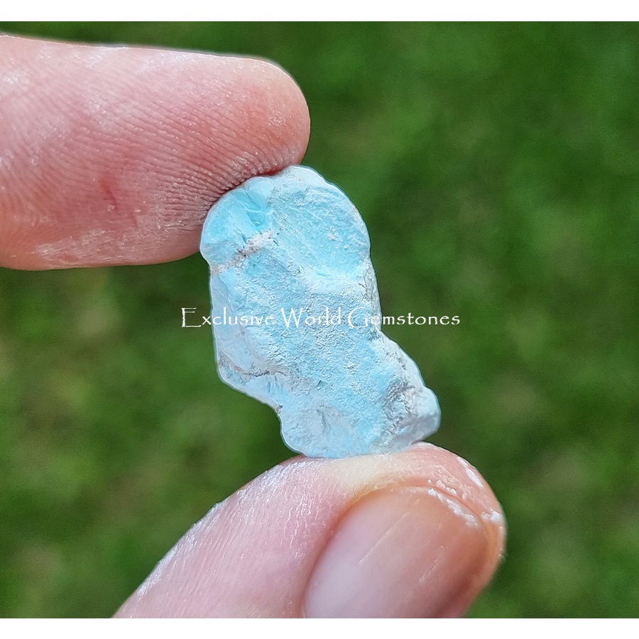 1.63.1RS - PIRUS - Natural Turquoise Rough Stone - SET 20 Gram - Mexico