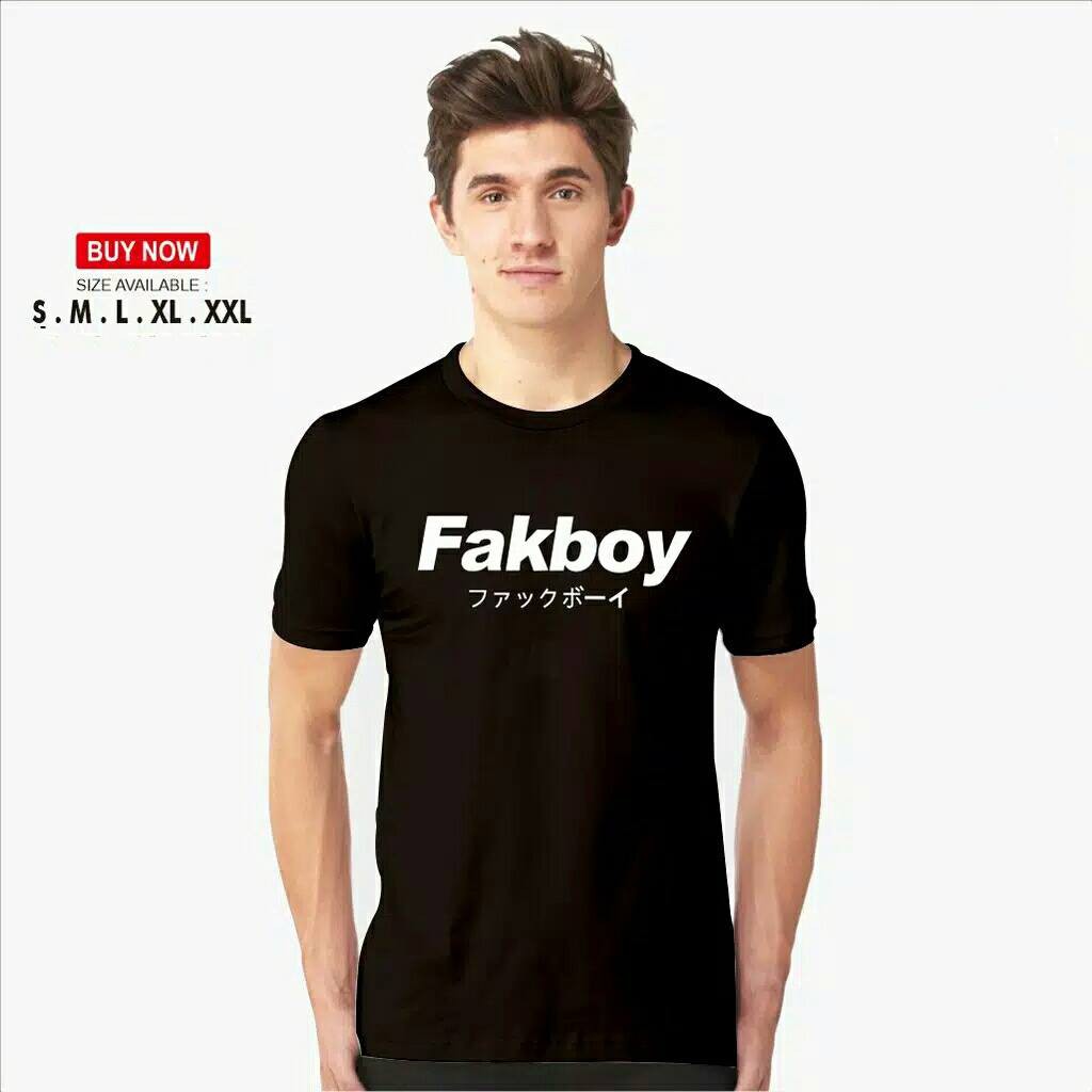 kaos distro fakboy / baju fakboy best seller