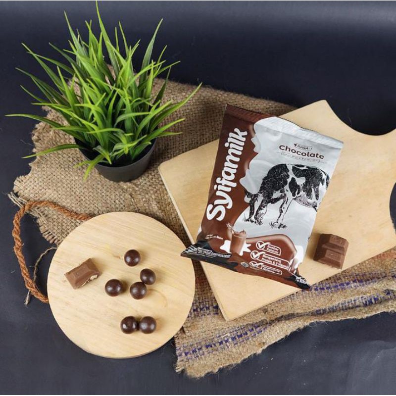 

TERLARISS SUSU SYIFAMILK RASA COKLAT 350GRAM