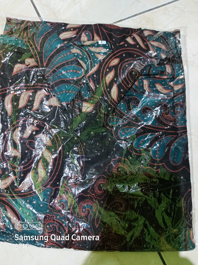 Rama Shinta Couple - Melani Set Couple Lilit Rovella Batik Couple Modern Batik Cople Seragam Kantor