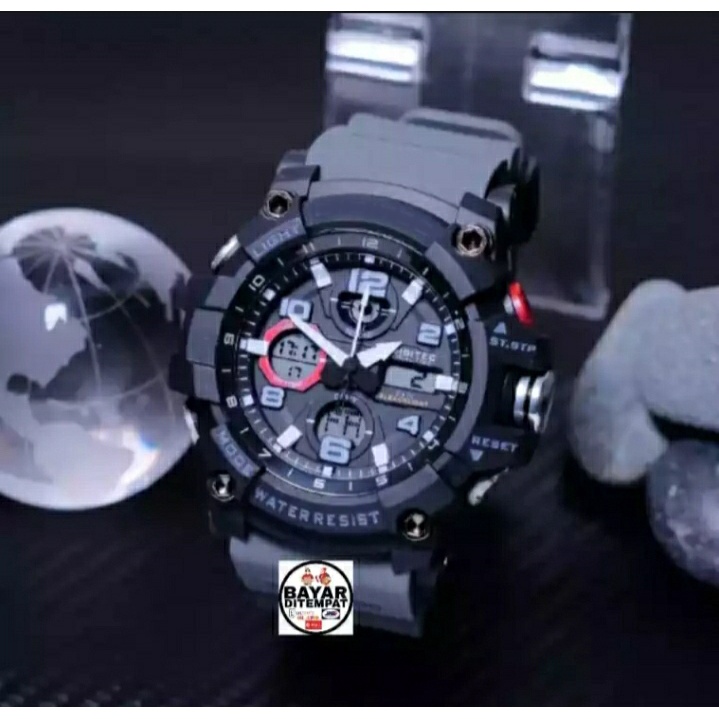 BISA COD - JAM TANGAN PRIA SPORT / JAM TANGAN LAKI-LAKI SPORT / JAM TANGAN ANTI AIR / JAM TANGAN SPORT ANTI AIR RJT-ANSPORT