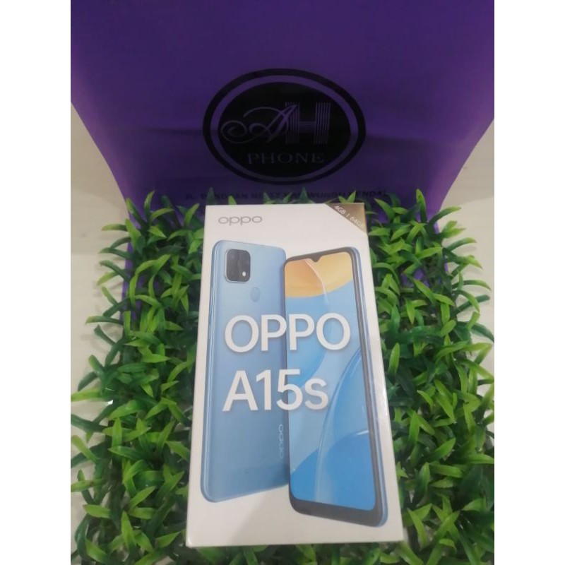TERMURAH,, OPPO A15s NEW/BARU RAM 4/64 GB GARANSI RESMI