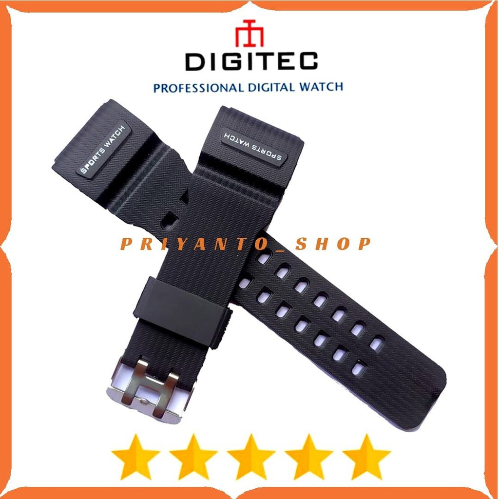 Tali jam Tangan Digitec 2102 Digitec DG-2102T Dg 2102 Rubber Strap