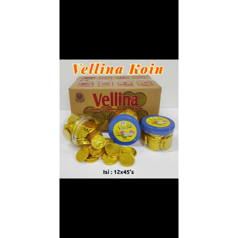 

Ay00! Vellina Coklat Coin 45'pcs