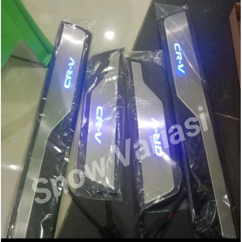 Sillplate Silplate Samping Led Honda Crv Turbo 2017-2019 Up Hot Sale