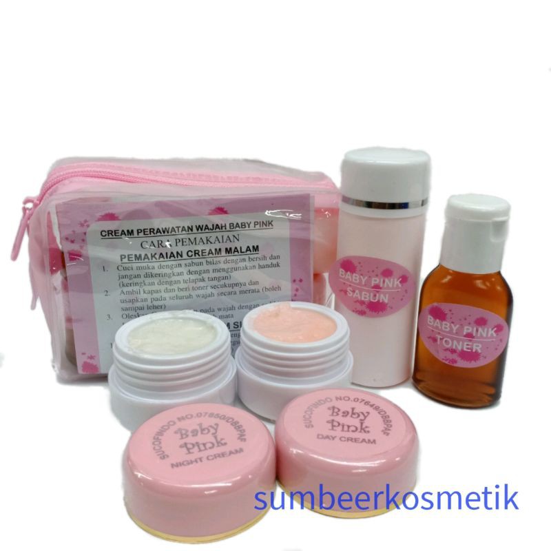 paket cream BABY PINK 15 GRM ORIGINAL