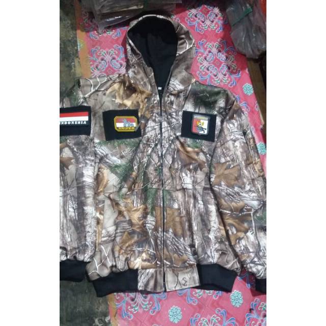 jaket hodie camo realtree