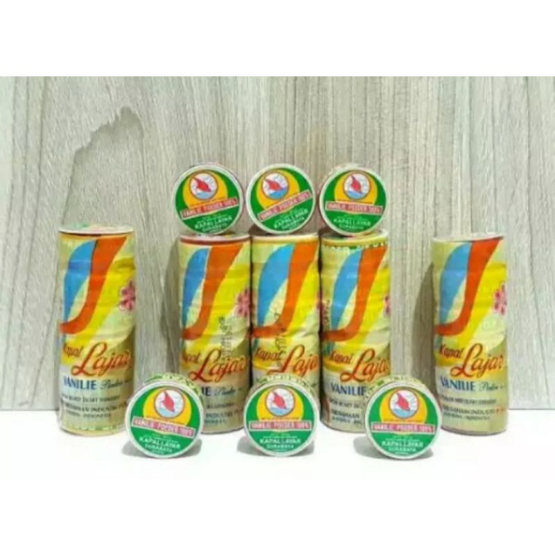 

Vanili Cepuk Cap Layar (1 slop isi 6pcs)