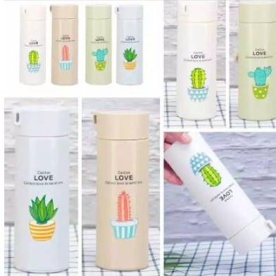 BOTOL MINUM KACA KAKTUS / BOTOL MINUM KAKTUS / BOTOL MINUM MURAH