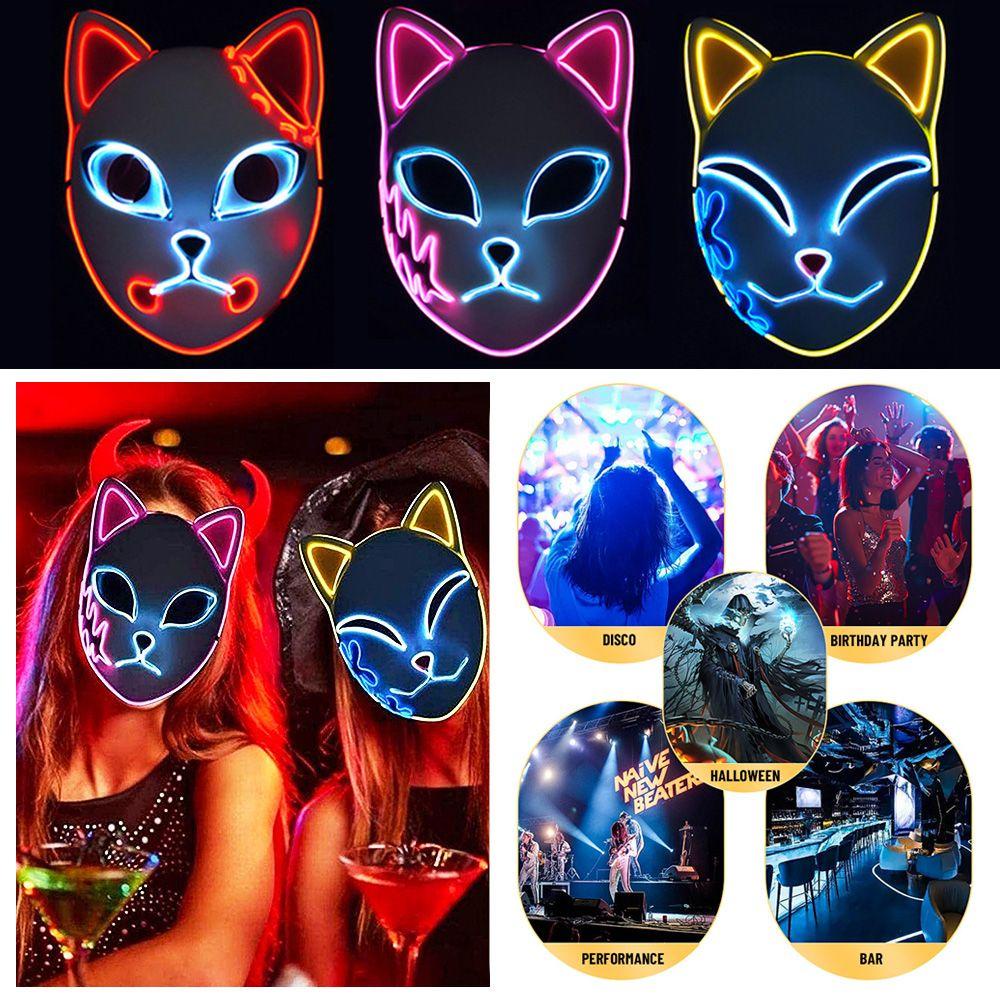 Preva Glowing Cat protectionLed Reuni Luminescent Role Play Mainan