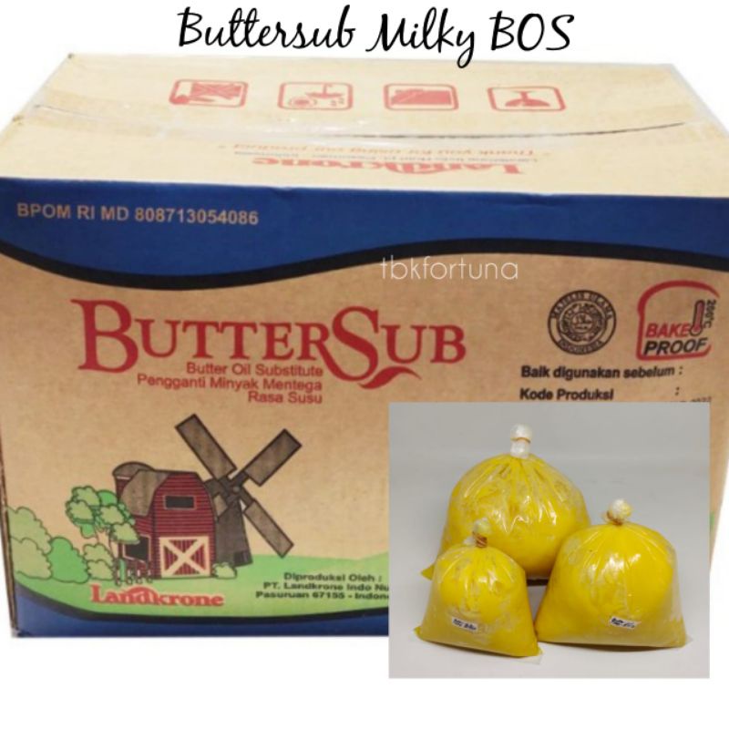 

Butter Sub Milky BOS per 250gr