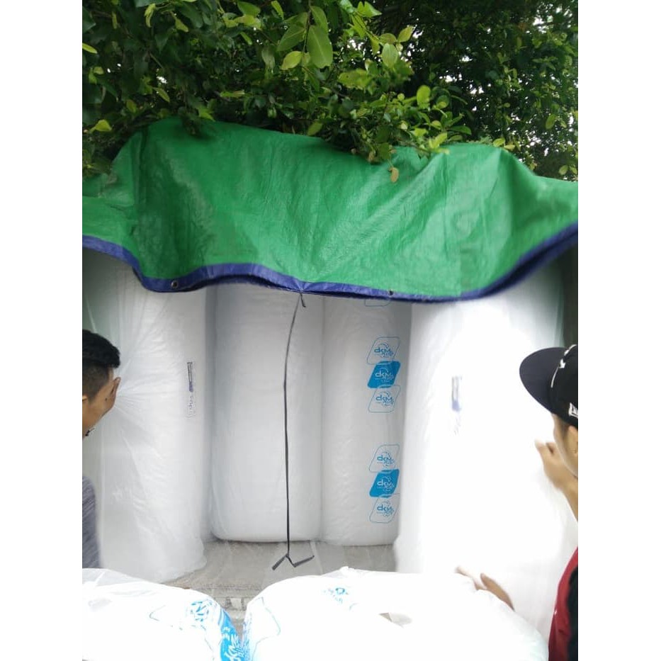 

GO SEND Bubble Wrap 50m x 125cm Premium Quality Biru