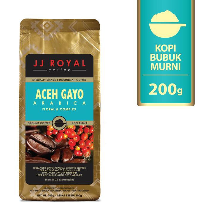 

Coffee/Kopi JJ Royal Aceh Gayo Arabica Ground Bag 200g