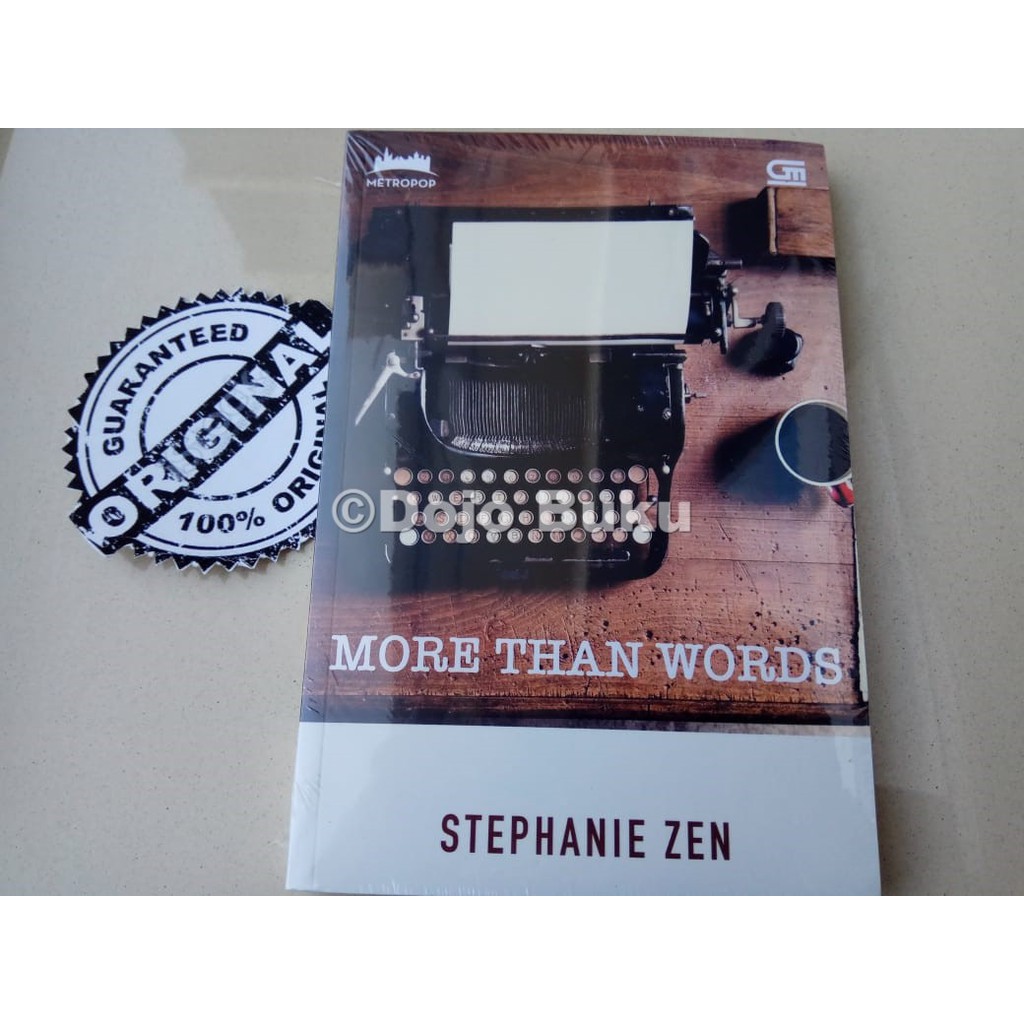 Metropop: More than Words - Cover Baru by Stephanie Zen