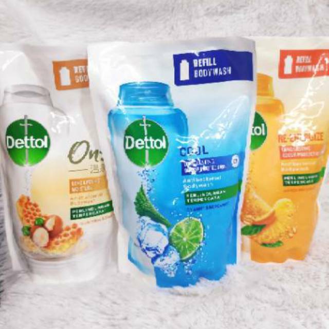 DETTOL BODYWASH REFFIL 410 GR &amp; 370 GR ~ ORIGINAL 100 %