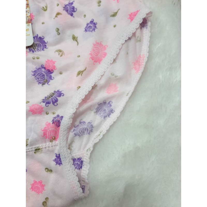1 Lusin celana dalam wanita kain katun  motif bunga M,L,XL,3L,4L murah sidoarjo-4