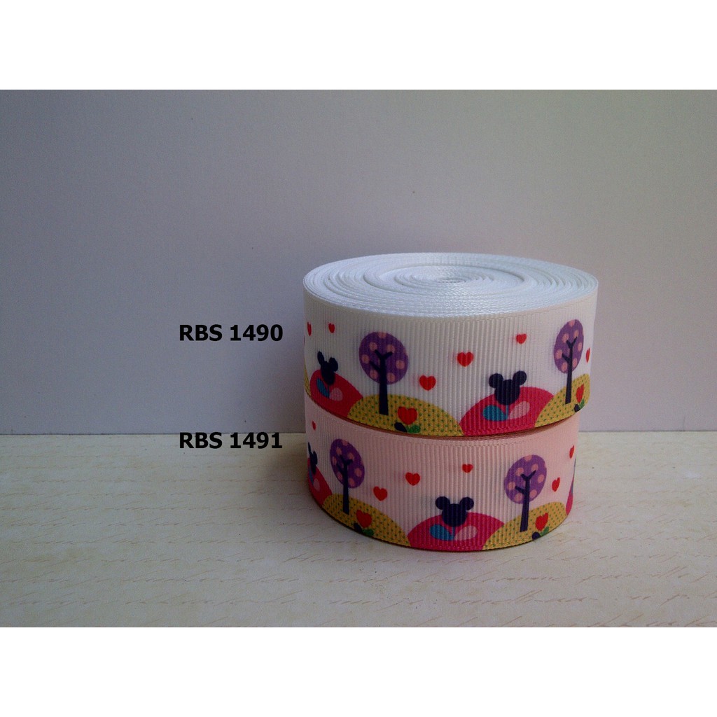 

[10 YARD] PITA GROSGRAIN MOTIF MICKY MOUSE SALE RBS 1490,1491